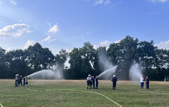 Technischer Feuerwehrdienst „BWB üben”